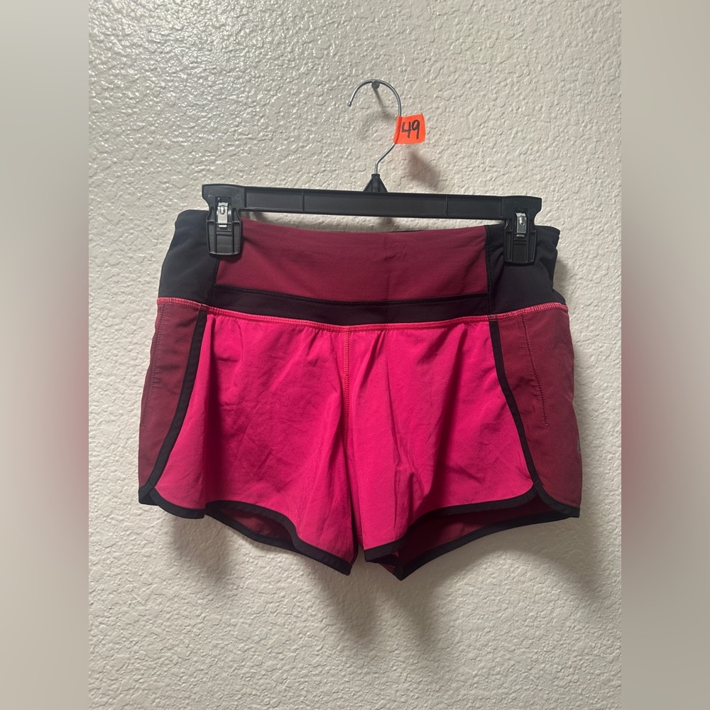 Lululemon run times shorts size 4. A49